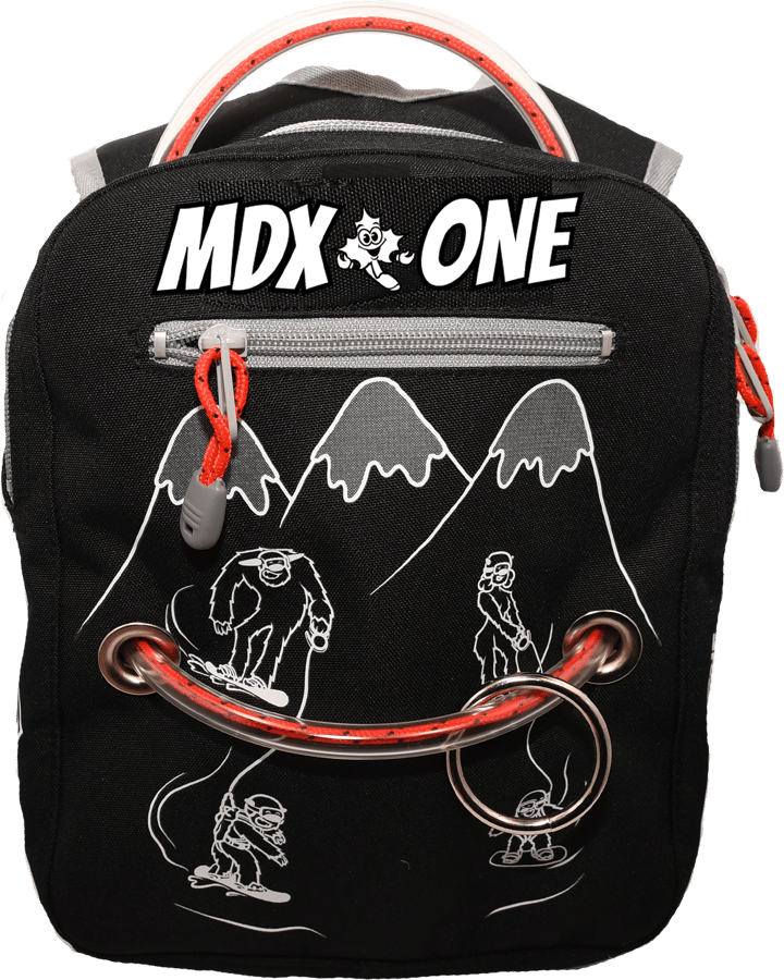 MDXone The One Snowboard And Ski Backpack Harness Black MDXone