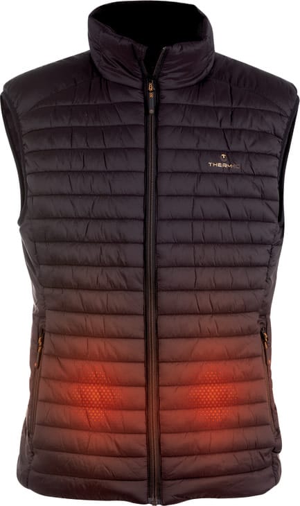 Therm-ic Men's Power Vest Heat Black Therm-ic