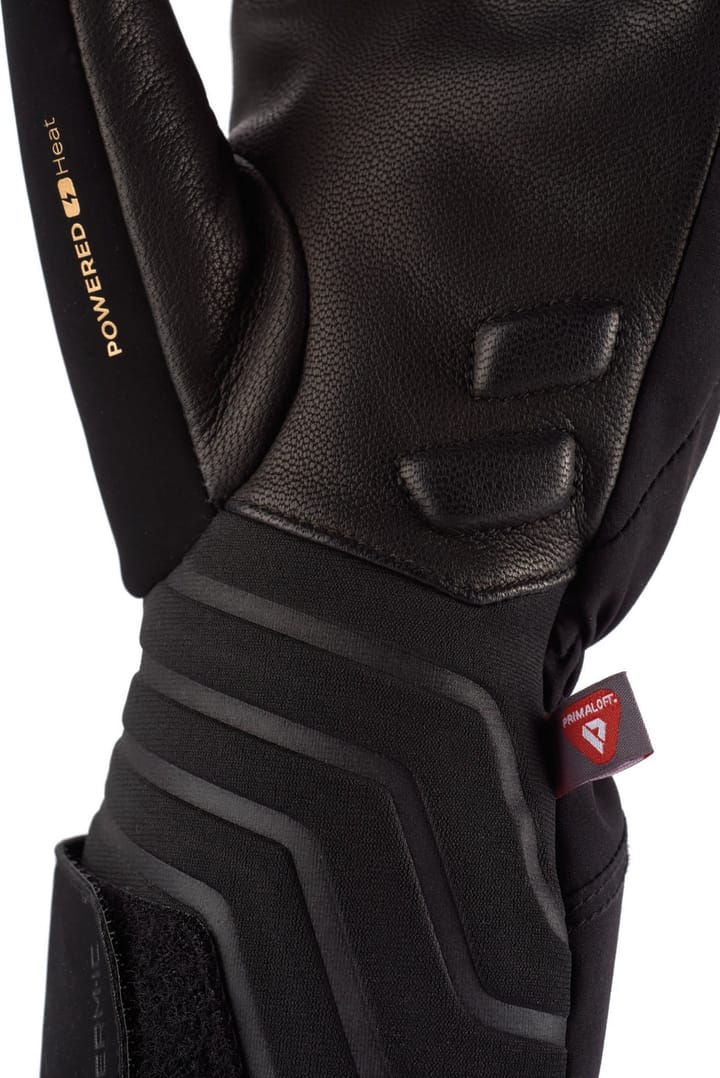 Men's Power Gloves Ski Light Boost Black Therm-ic