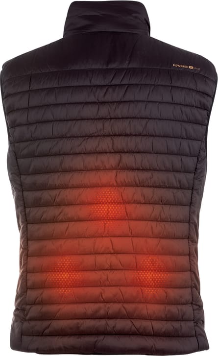 Men's Power Vest Heat Black Therm-ic