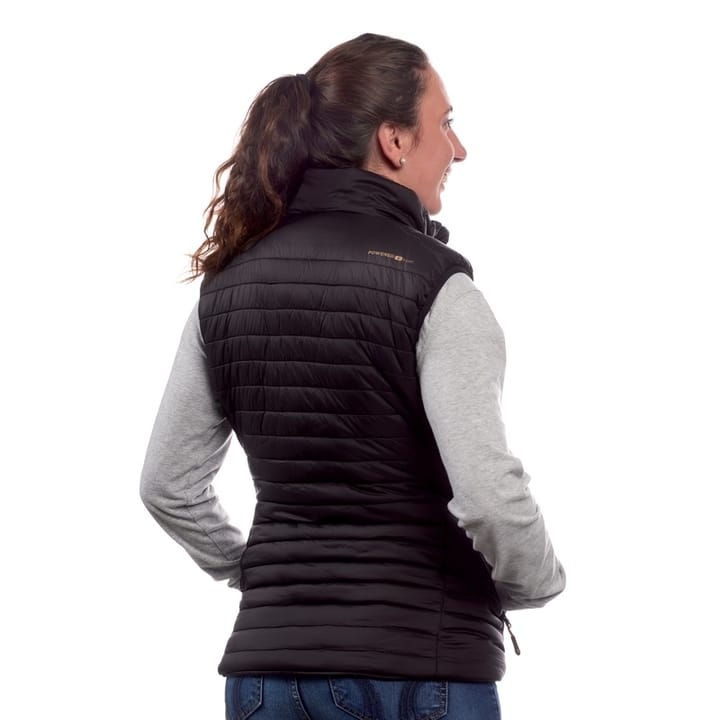 Heated Vest Women Black Therm-ic