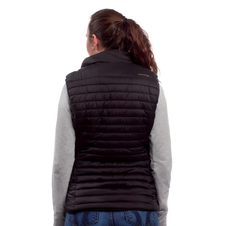 Heated Vest Women Black Therm-ic