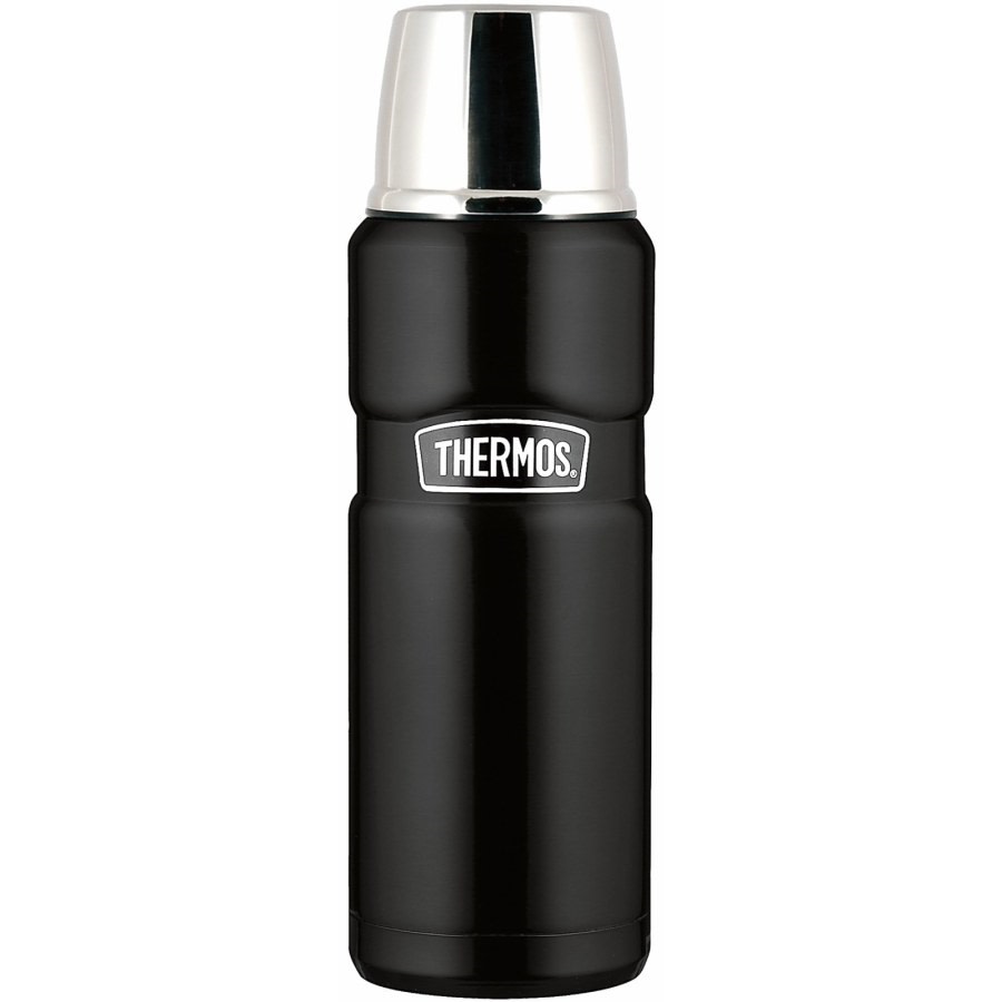 Thermos King Flask 0.5L Matte Black Termos 0.5 L