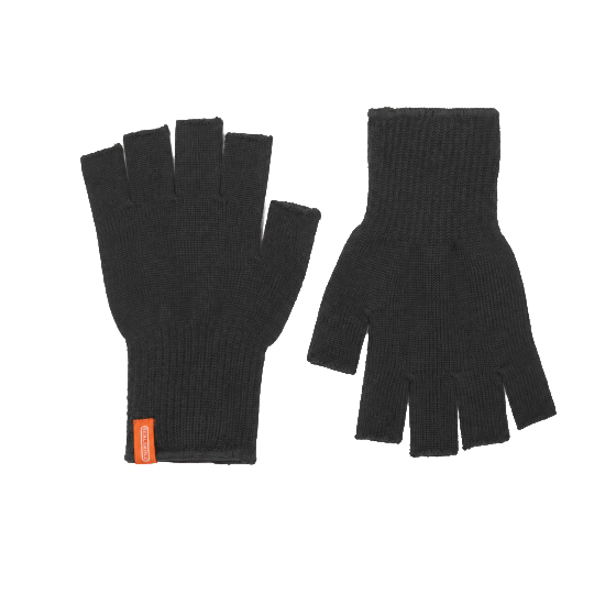 Sealskinz Unisex Thornham Fingerless Gloves Black Sealskinz