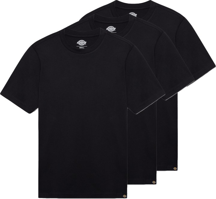 Dickies Men's T-shirt Three Pack Black Dickies