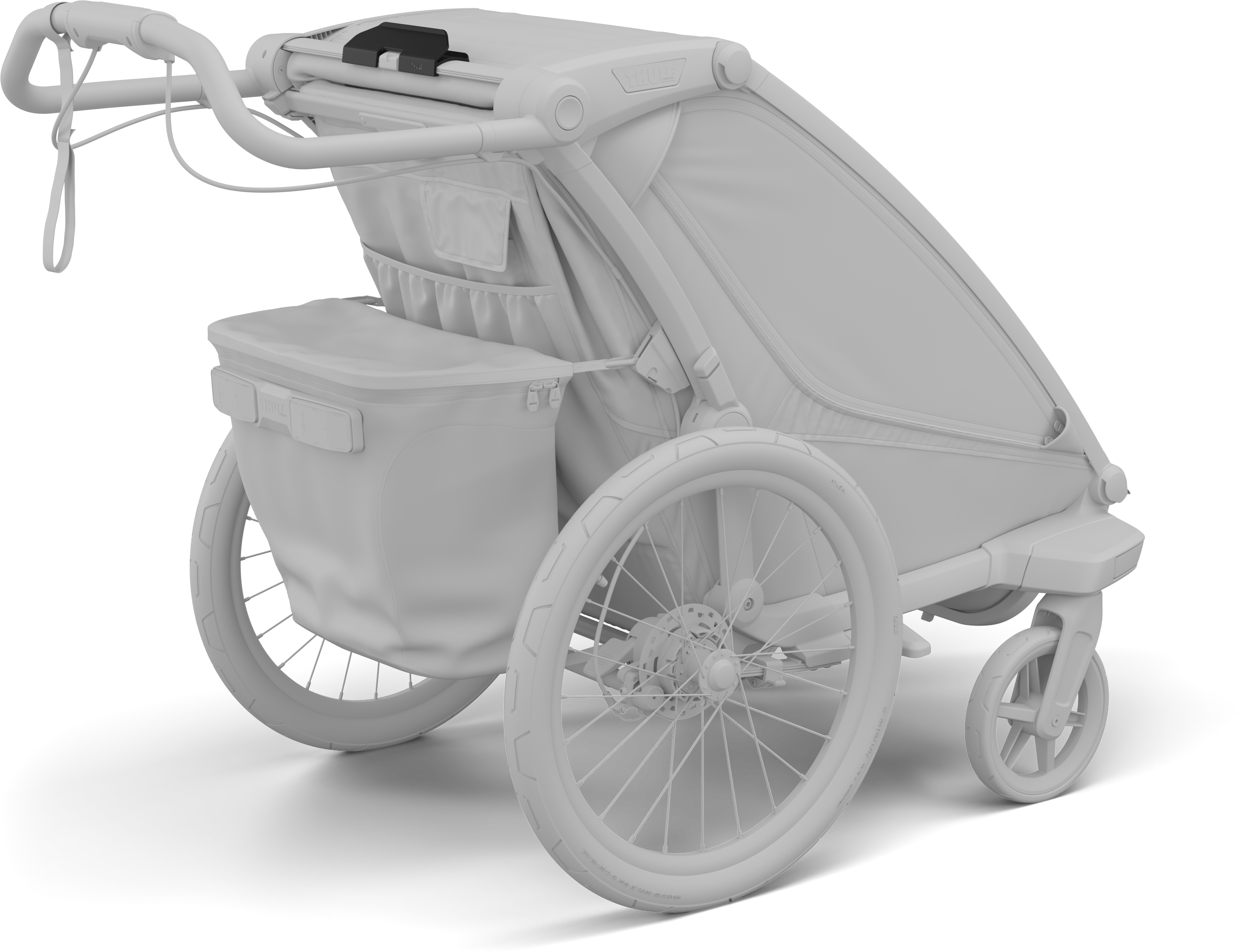 Thule Aion Changing Bag Bike Trailer Clip