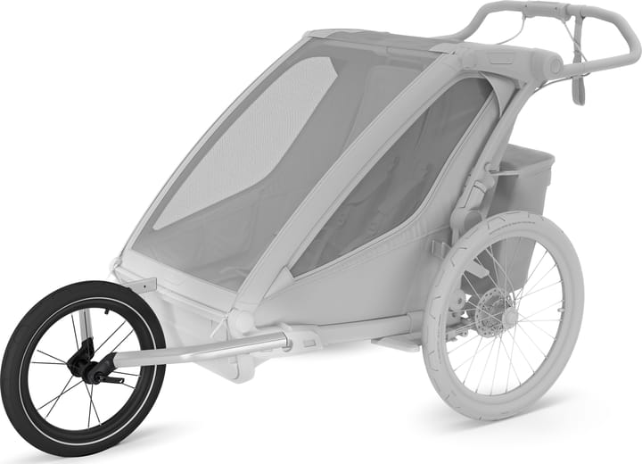 Thule Chariot Jog Kit Double Aluminium/black Thule