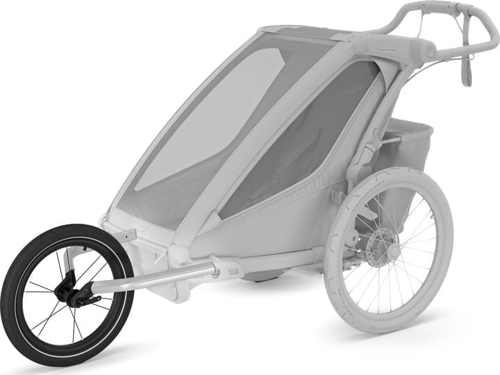 Thule Chariot 2 Jogging Kit Single Aluminium/black Thule