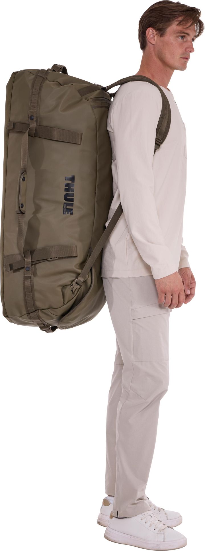 Thule Chasm Recycled Duffel 130L Deep Khaki Thule