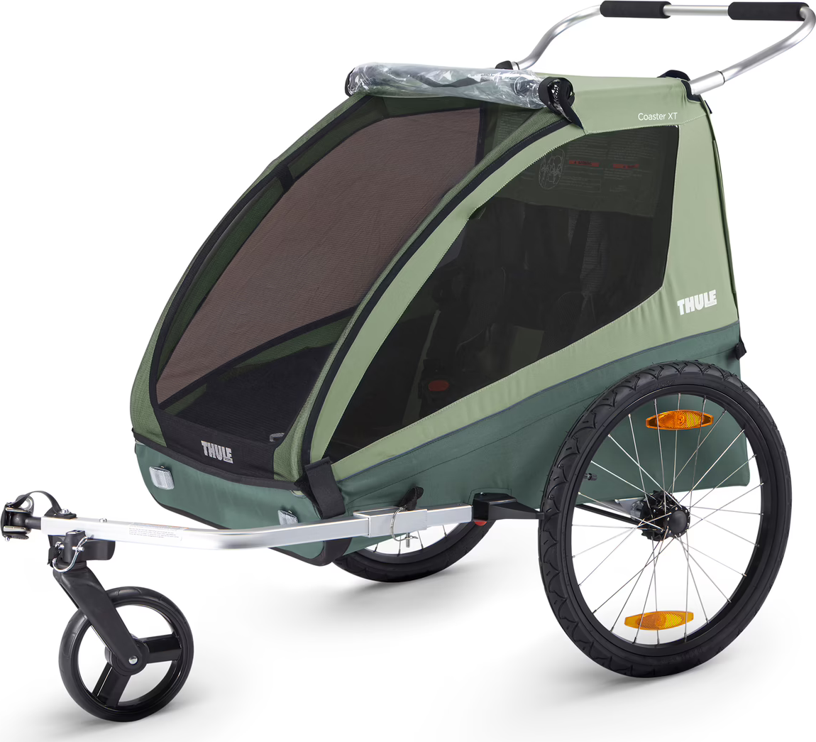 Coaster 2 Xt Bike Trailer+Stroll Mallard Green