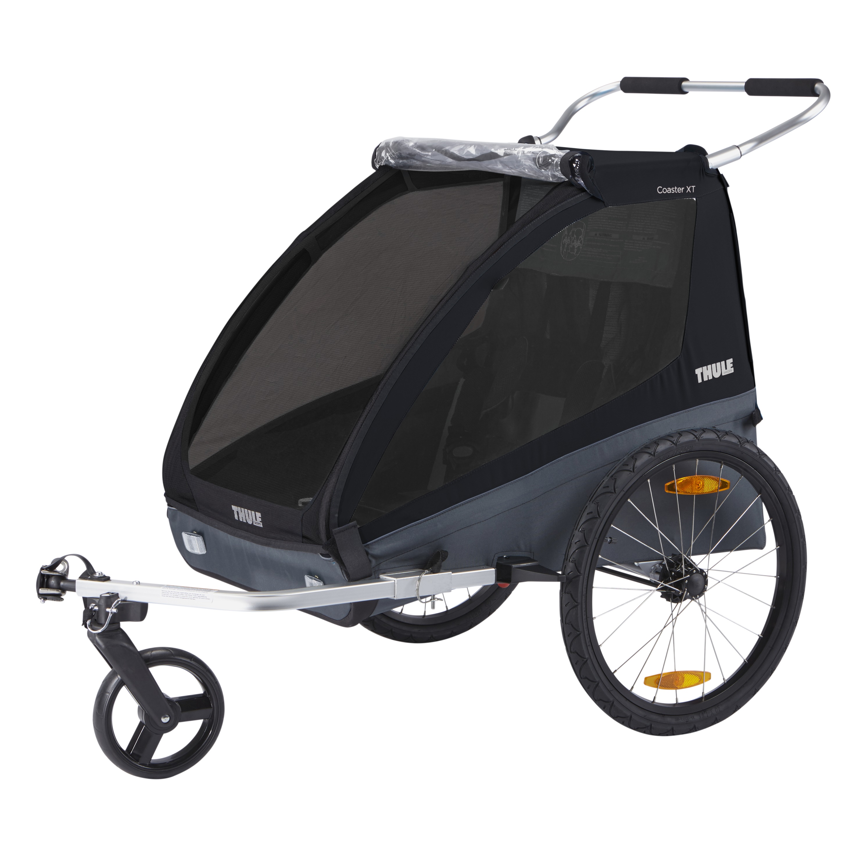 Thule Coaster Xt Bike Trailer+Stroll BLACK