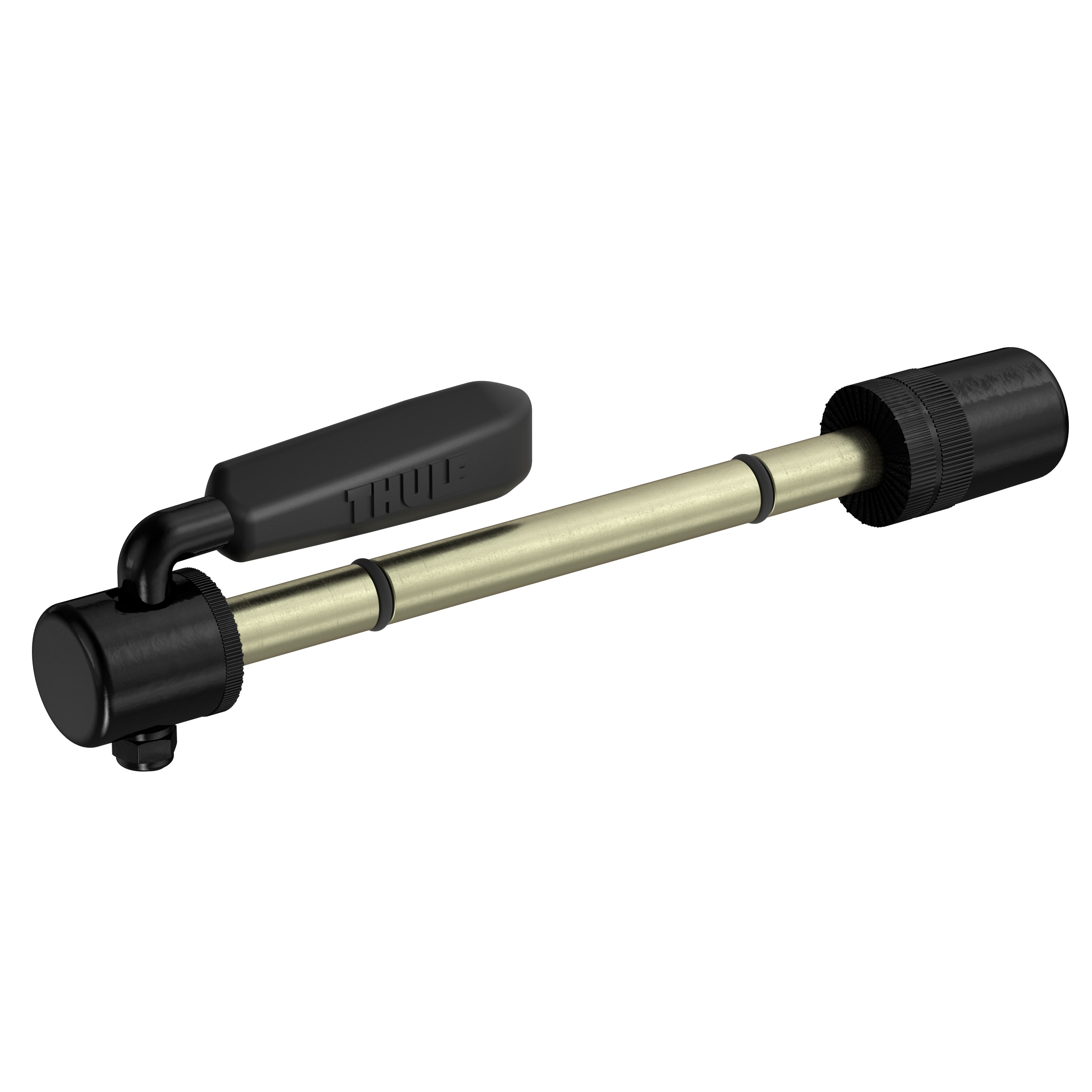 Thule Front Wheel Holder Thru-Axle Black Transporttilbehør SILVER/BLACK OneSize