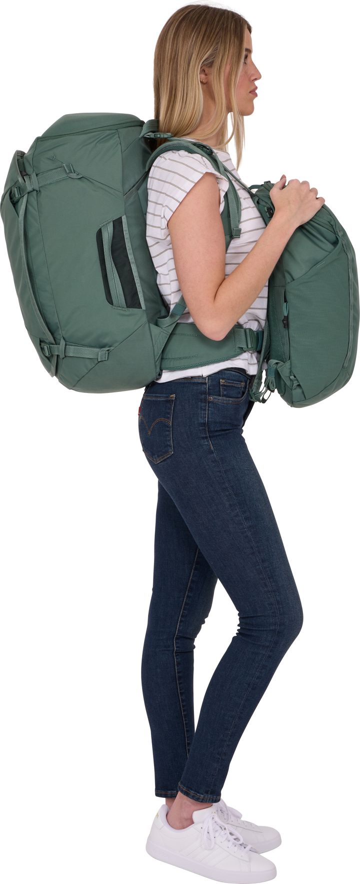 Thule Women's Landmark Travel Pack 60L Hazy Green Thule