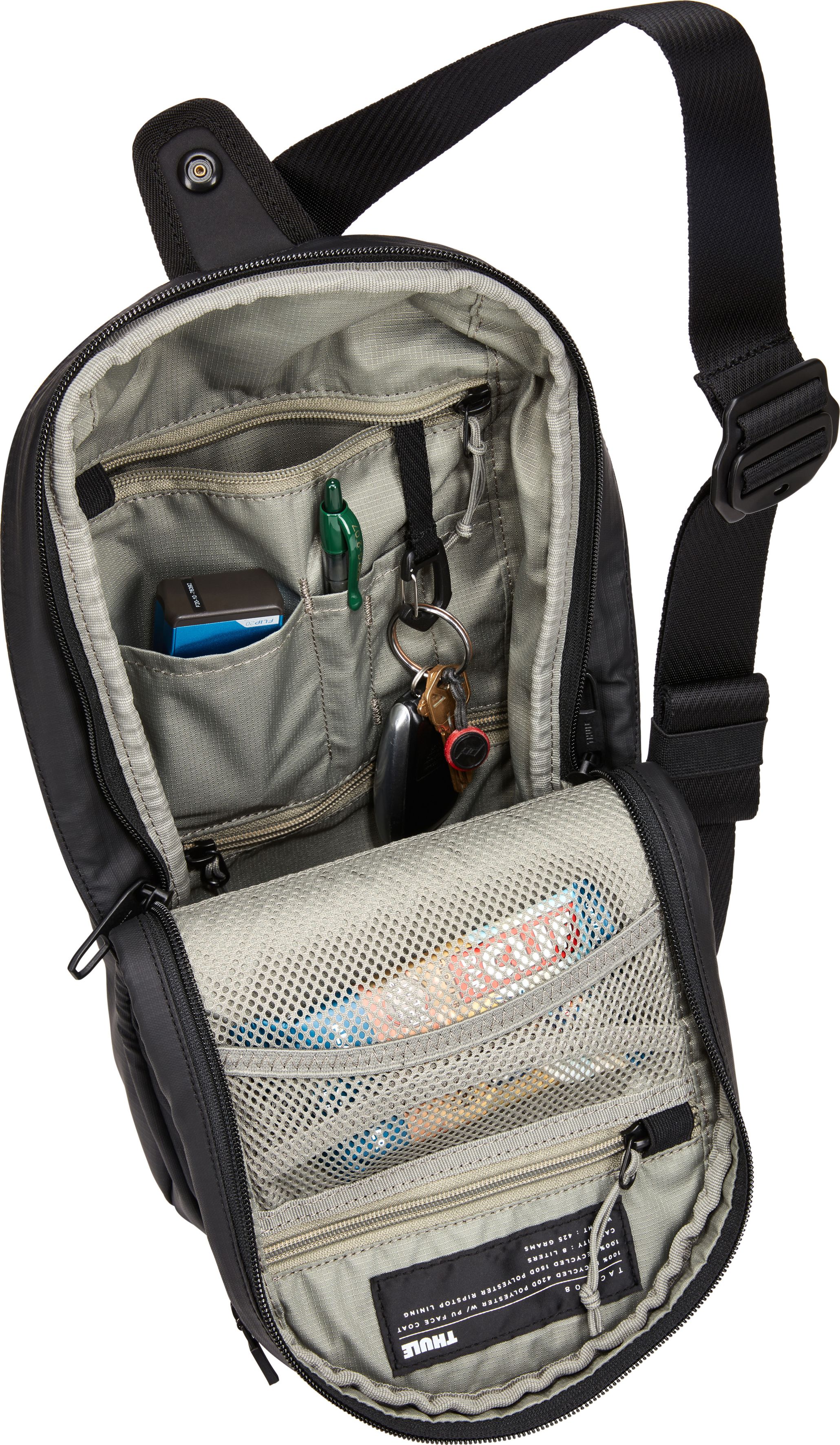 THULE スーリー Tact Sling 8L BLACK Thule Tact Sling 8L - THULE スーリー 公式オンラインショップ