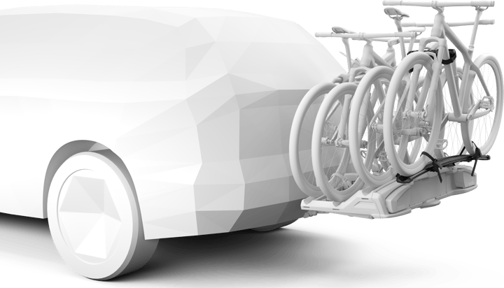 Thule Velospace 3 Bike Adapter Black Thule