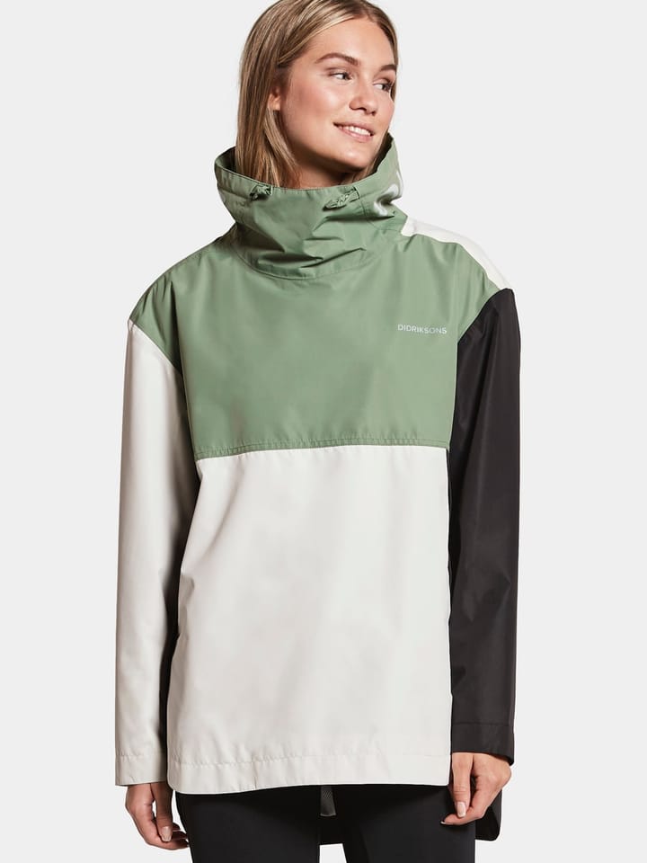 Didriksons Thyra Women's Jacket Black/Green/White Didriksons Didriksons Thyra Women's Jacket Black/Green/White Didriksons