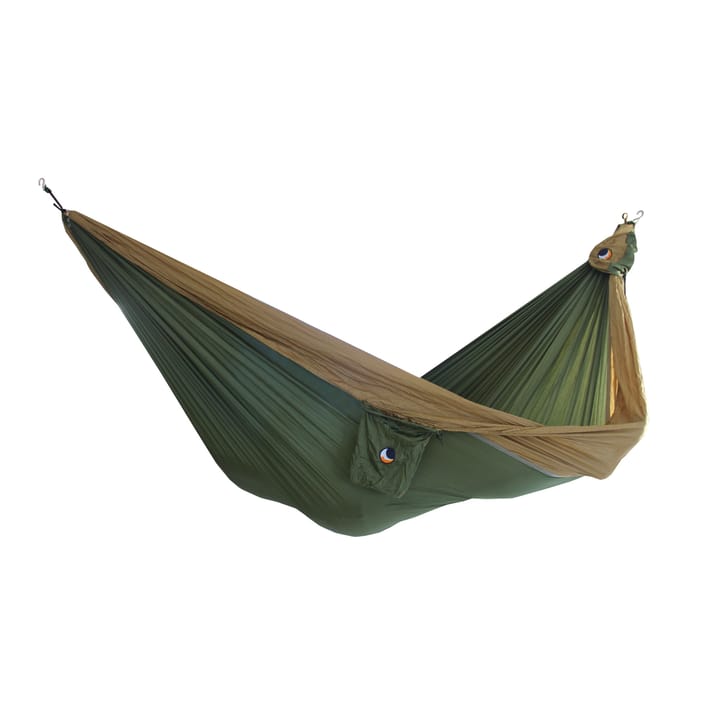 King Size Hammock Army Green/Brown Ticket to the Moon