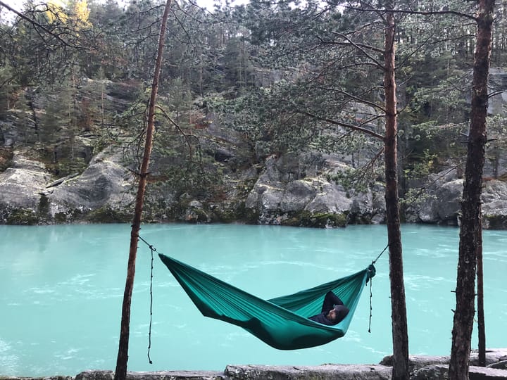 Ticket to the Moon Lightest Pro Hammock Recycled Nylon Forest Green Ticket to the Moon