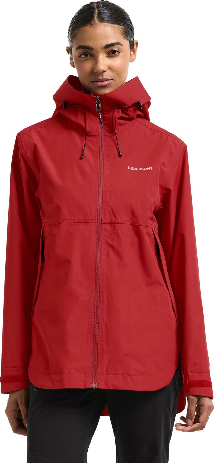 Didriksons Women's Tilde Jacket Spring Red Didriksons