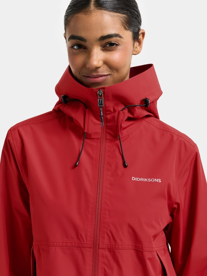 Didriksons Women's Tilde Jacket Spring Red Didriksons
