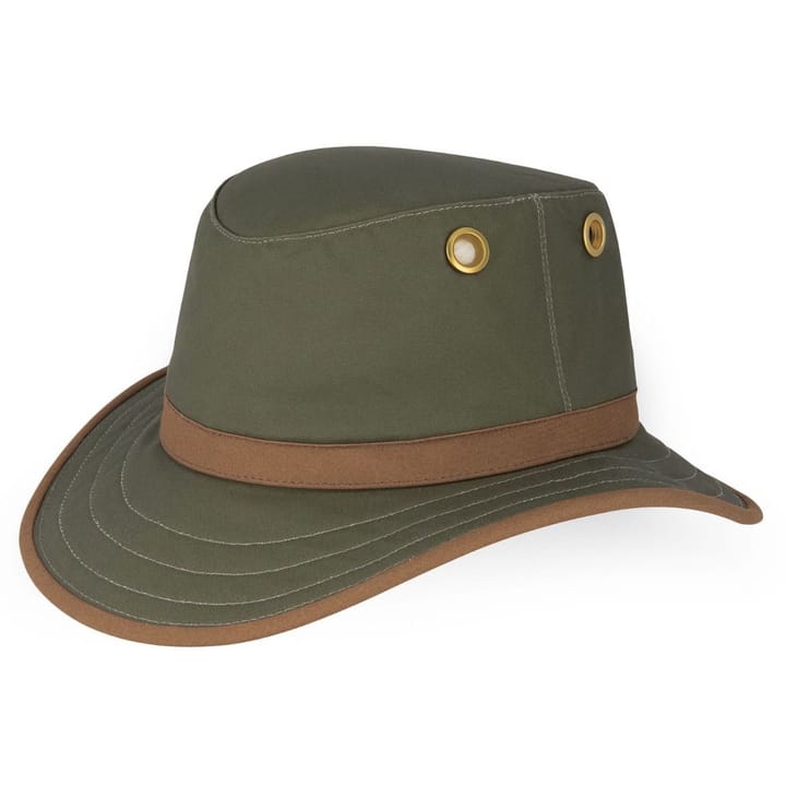 Tilley TWC7 Outback Waxed Cotton Green/British Tan Tilley