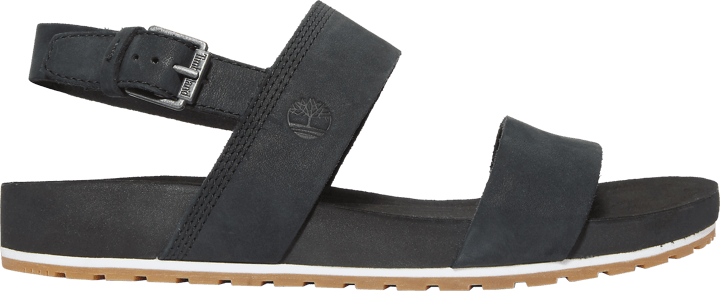 Timberland Women's Malibu Waves 2-Strap Sandal Black Timberland