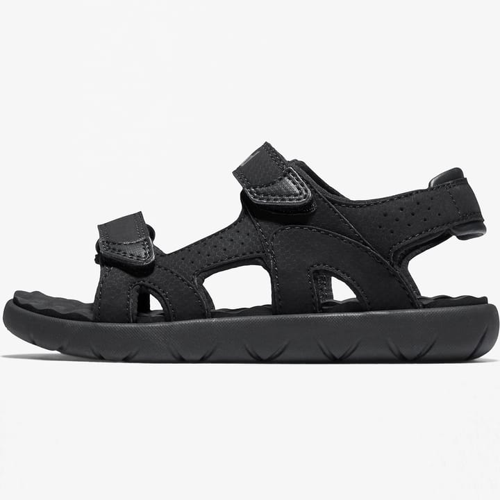 Kids' Perkins Row 2-Strap Sandal Black Timberland