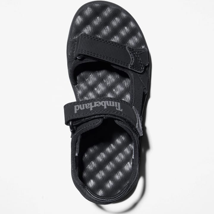 Kids' Perkins Row 2-Strap Sandal Black Timberland