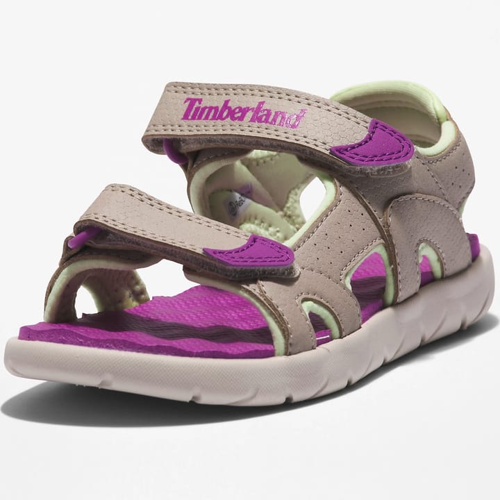 Timberland Kids' Perkins Row 2-Strap Sandal Pure Cashmere Timberland