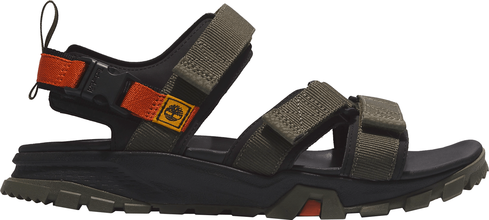 Timberland Men's Garrison Trail Webbing-Strap Sandal Leaf Green