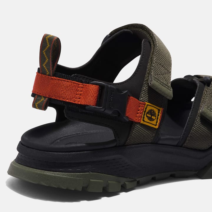 Timberland Men's Garrison Trail Webbing-Strap Sandal Leaf Green Timberland