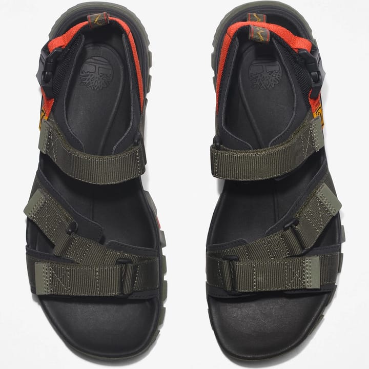 Timberland Men's Garrison Trail Webbing-Strap Sandal Leaf Green Timberland