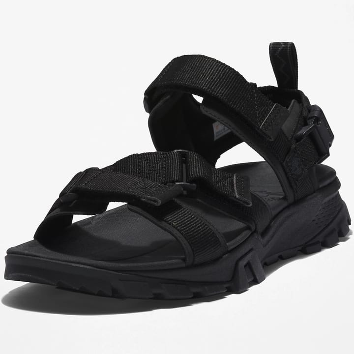 Men's Garrison Trail Webbing-Strap Sandal Jet Black Timberland