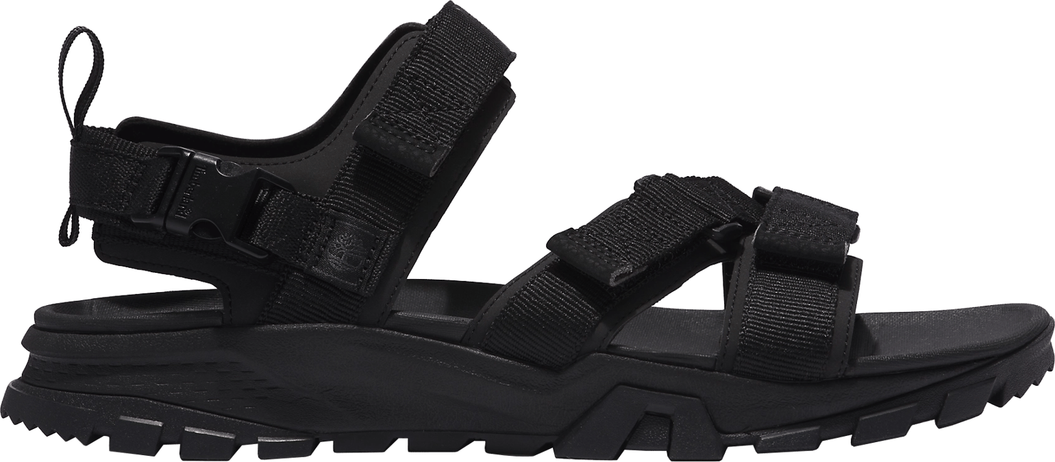 Men's Garrison Trail Webbing-Strap Sandal Jet Black