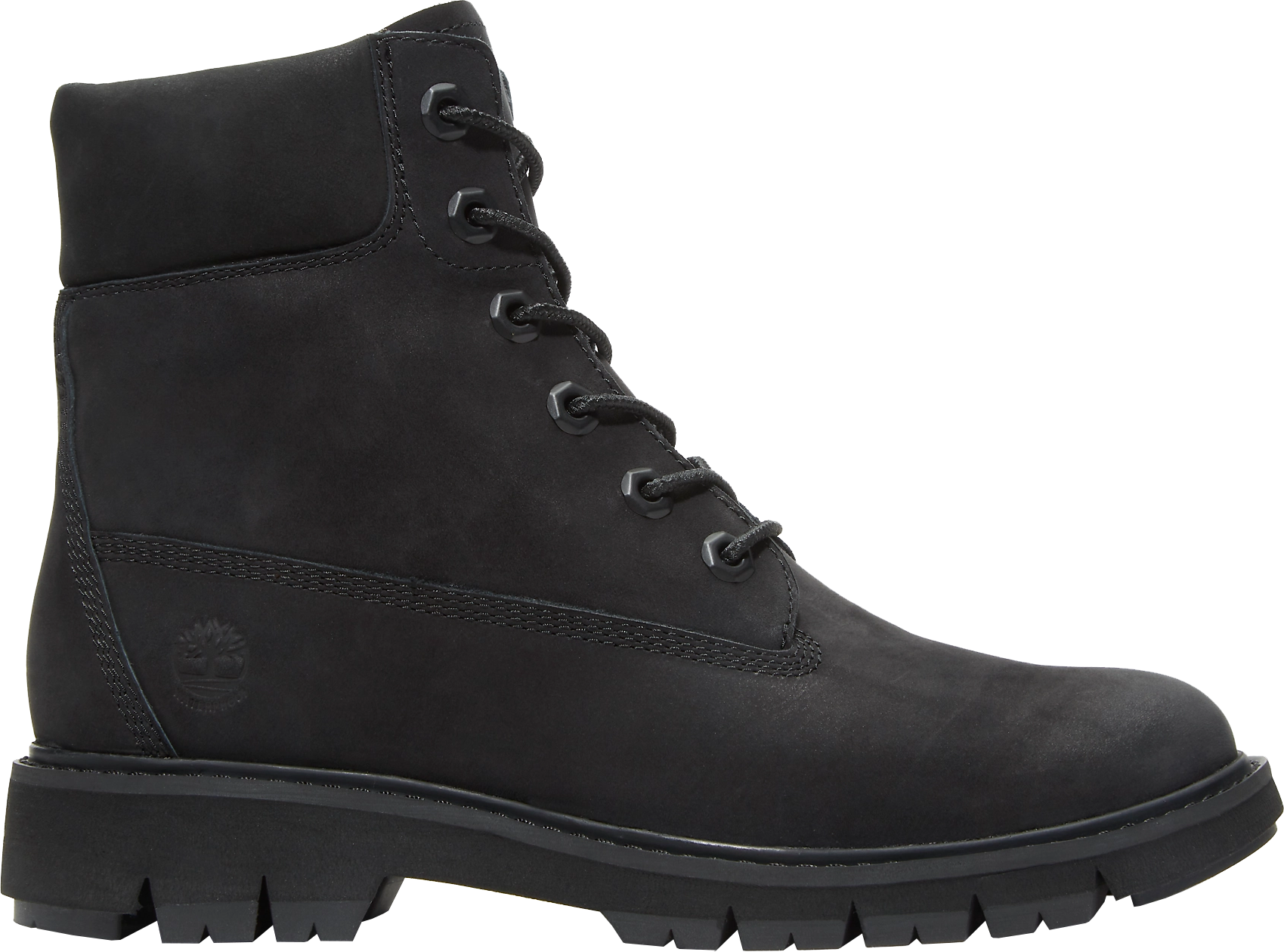 Women's Lucia Way 6 Inch Boot Black Nubuck