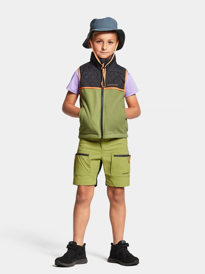 Didriksons Kids' Tistel Vest Fern Green Didriksons
