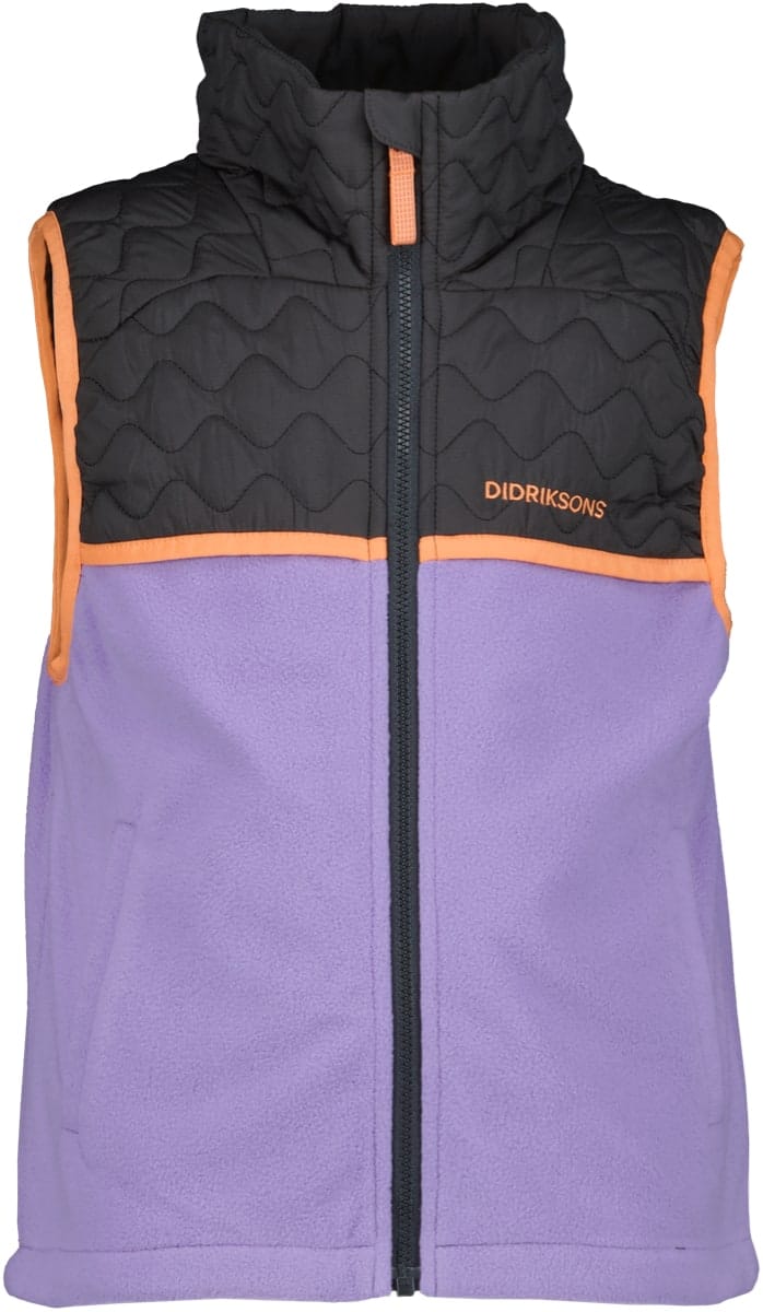 Kids' Tistel Vest Jacaranda Purple Didriksons