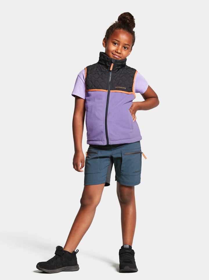 Kids' Tistel Vest Jacaranda Purple Didriksons