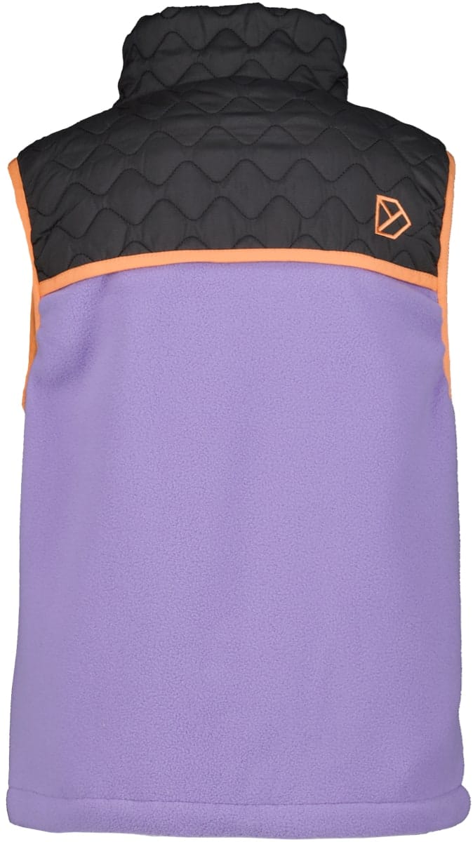 Didriksons Kids' Tistel Vest Jacaranda Purple Didriksons