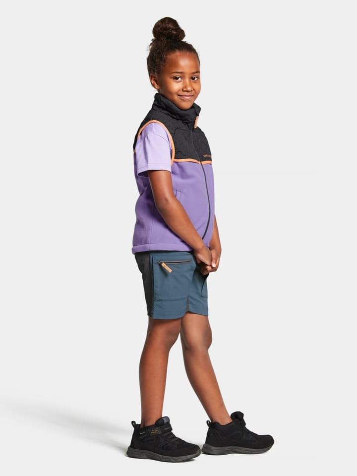 Kids' Tistel Vest Jacaranda Purple Didriksons
