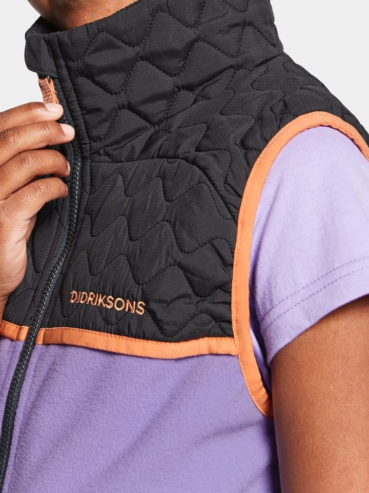 Didriksons Kids' Tistel Vest Jacaranda Purple Didriksons