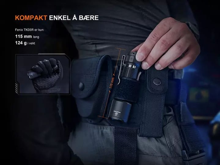 Fenix Fenix Tk05r Lykt Tac 1000lm 1100mah Oppladbar Taktisk Lommelykt Fenix Fenix Fenix Tk05r Lykt Tac 1000lm 1100mah Oppladbar Taktisk Lommelykt Fenix