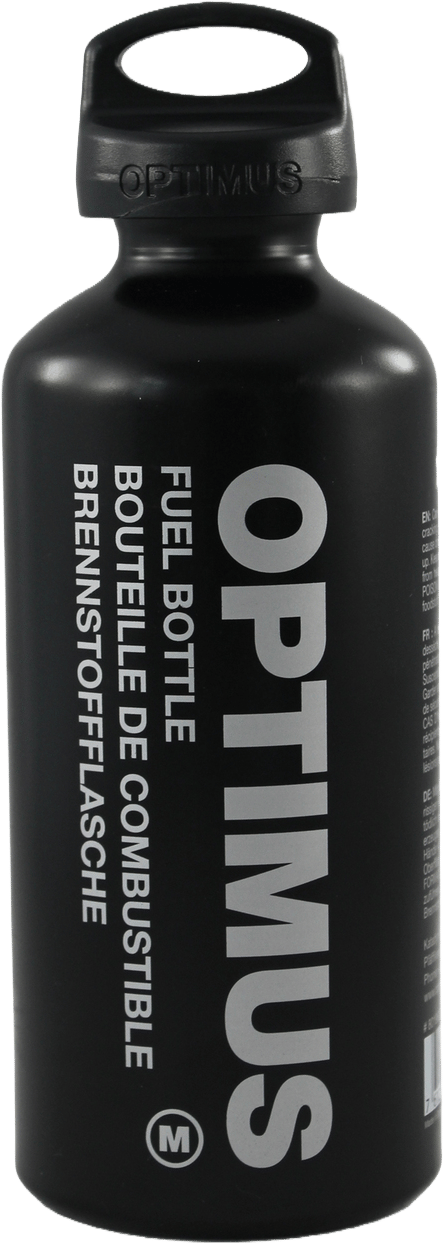 Optimus Fuel Bottle M 0,6 L Black Black Optimus