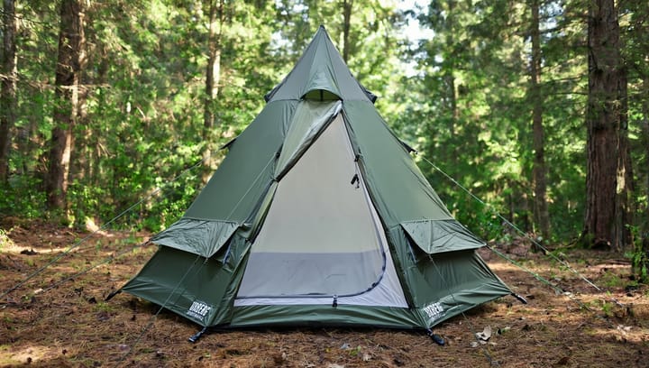 Urberg Tipi Tent 5-person 2.0 Kombu Green Urberg Urberg Tipi Tent 5-person 2.0 Kombu Green Urberg