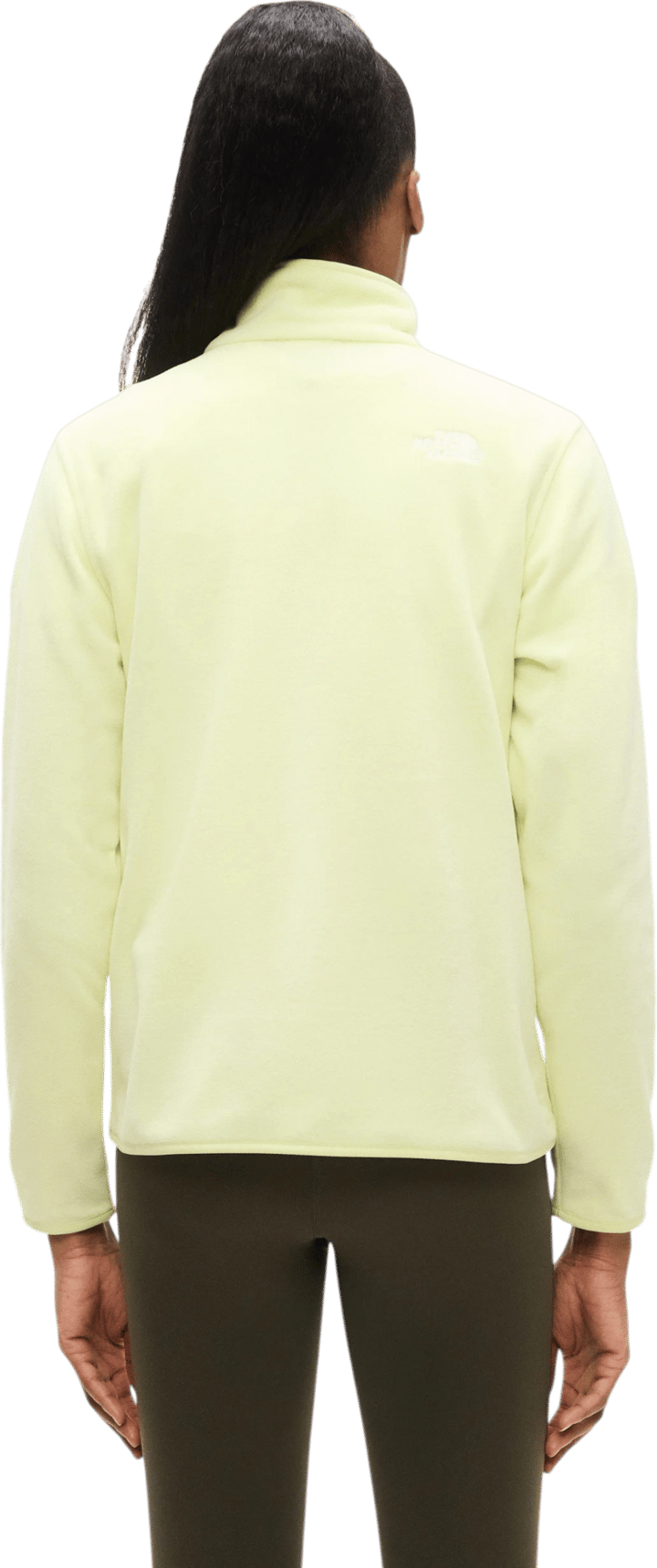 The North Face Women's Glacier Fleece 1/4 Zip Jacket Lemon Mist The North Face