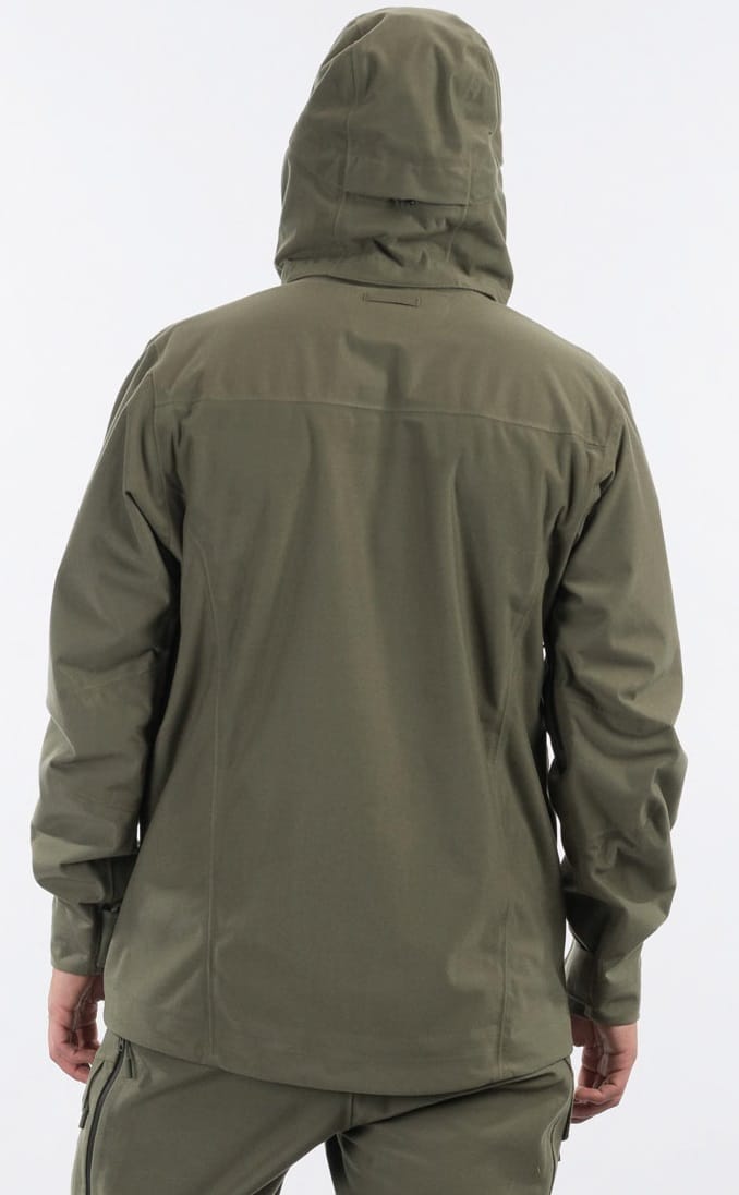 Bergans Unisex Hogna 3L Jacket Green Mud Bergans