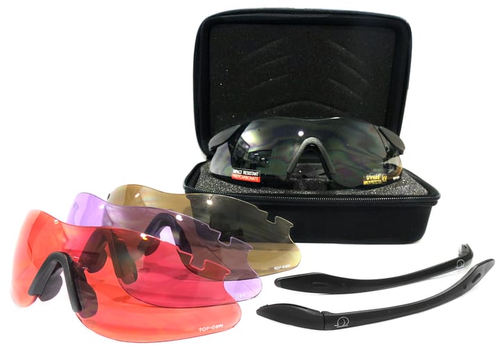 Top Gun Top Gun Skytebriller X-Pro M/4 Glass 4 Farger Med Utskiftbare Glass Top Gun Top Gun Top Gun Skytebriller X-Pro M/4 Glass 4 Farger Med Utskiftbare Glass Top Gun