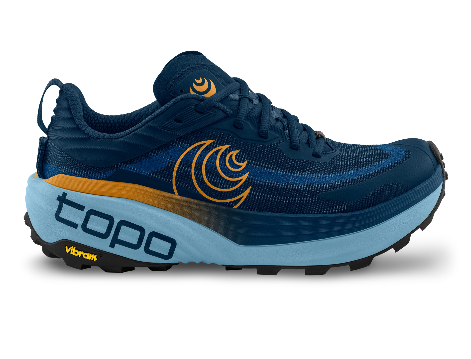 Topo Athletic Men's Vista Navy/Orange