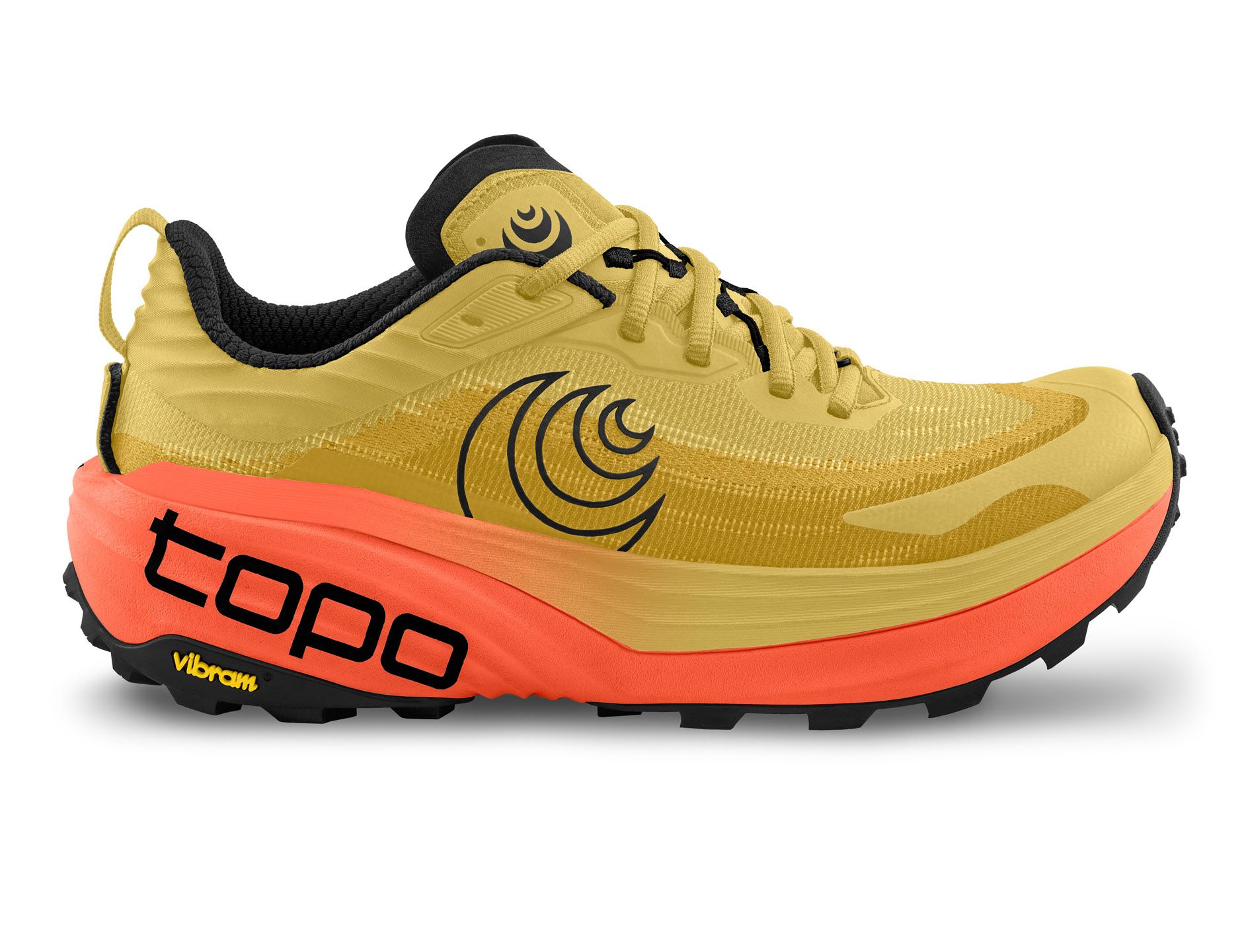 NEW TOPO ATHLETIC men\'s pursuit 2 running shoe in orange/yellow Topo Athletic Pursuit 2 | Men main image 3