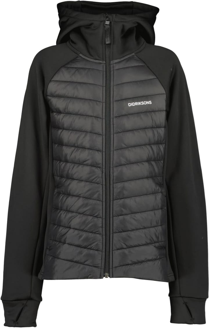 Didriksons Girls' Tovik Hoodie 5 Black Didriksons